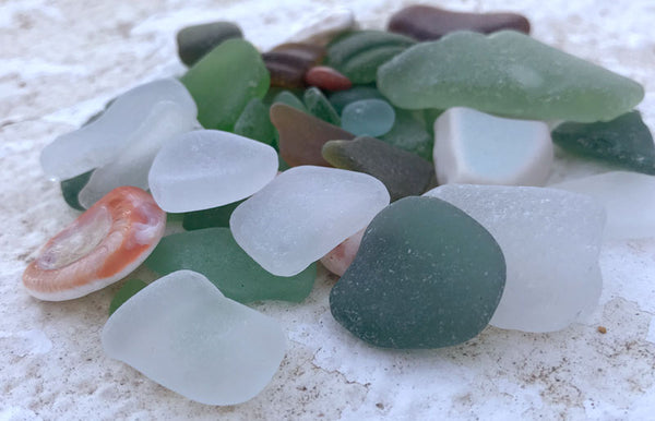 where to find sea glass on a trip