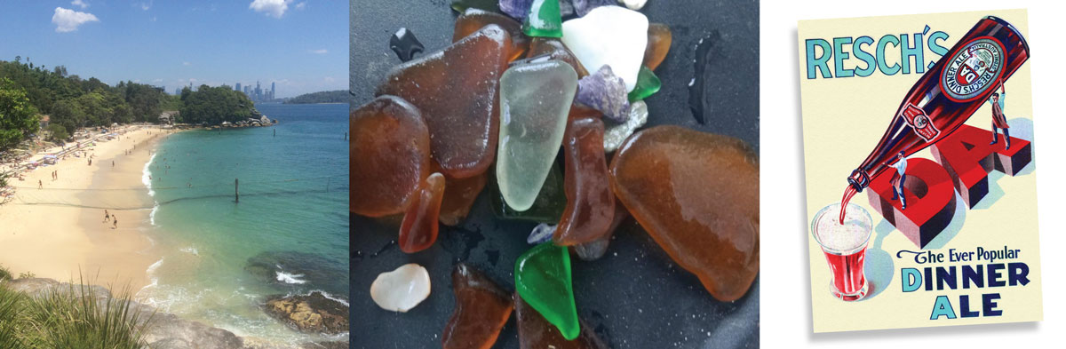sea glass from sydney harbour