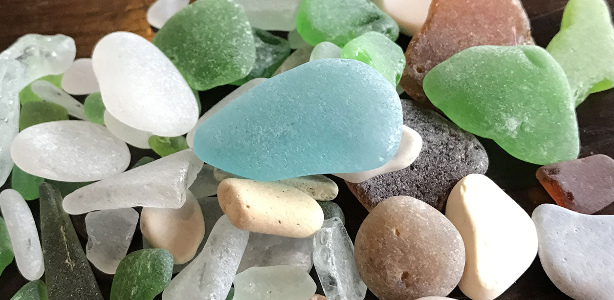 sea and beach glass