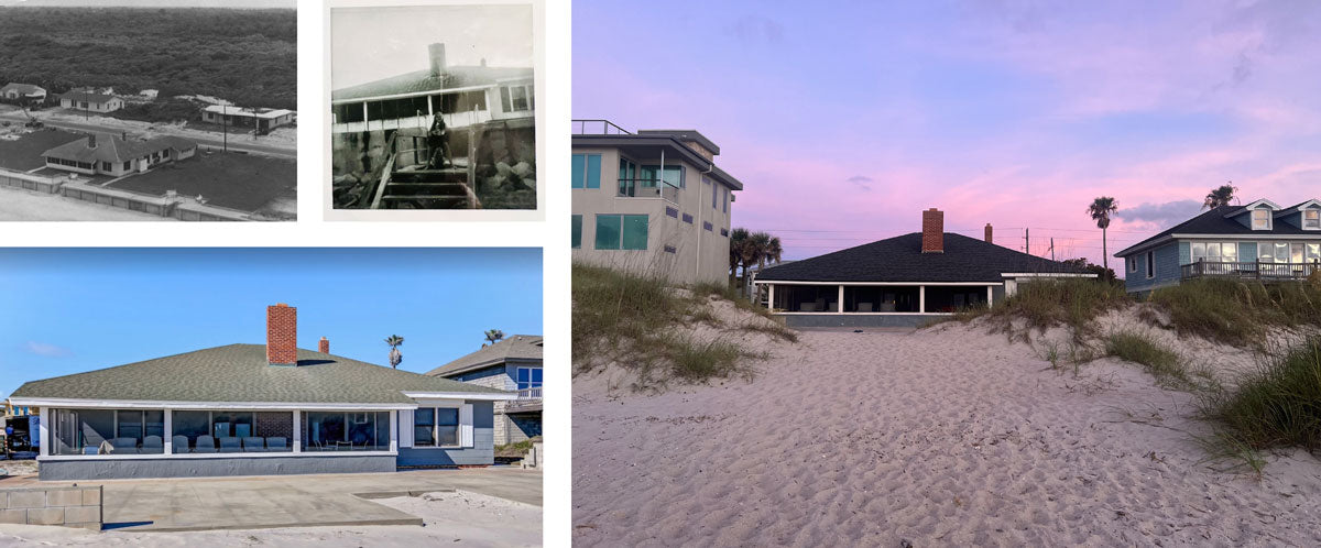 family beach house through the years