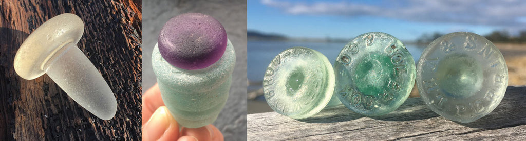 fiona dart sea glass stopper collection