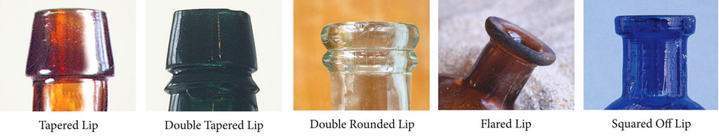 1800s bottle lips