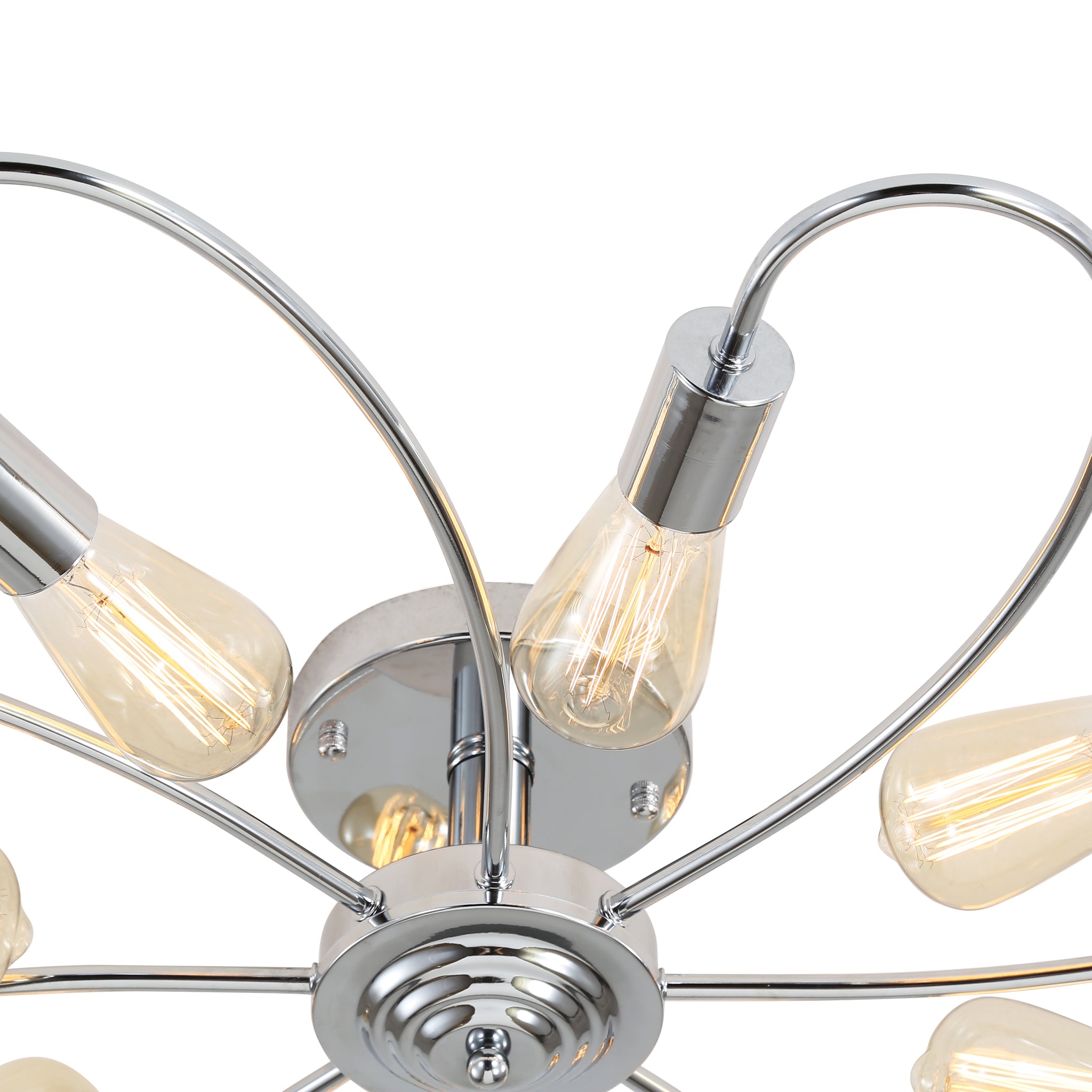 Ceiling Light Fixture,Semi Flush Mount Pendant Light, Mid ...