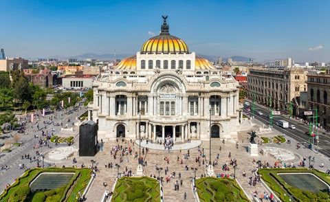 Bellas Artes museum in Mexico