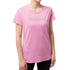 T-shirt lilla da donna con logo frontale argento con strass Freddy, Abbigliamento Sport, SKU a712000249, Immagine 0