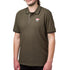 Polo t-shirt da uomo verde militare con logo Ducati Corse, Abbigliamento Sport, SKU a721500016, Immagine 0