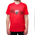 T-shirt da uomo rossa con logo frontale Ducati Corse, Abbigliamento Sport, SKU a722000434, Immagine 0