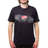 T-shirt da uomo blu navy con stampa e logo Ducati Corse, Abbigliamento Sport, SKU a722000436, Immagine 0