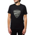 T-shirt nera da uomo con logo sul petto Ducati, Abbigliamento Sport, SKU a722000441, Immagine 0