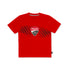 T-shirt da bambino rossa con logo Ducati Corse, Abbigliamento Sport, SKU a762000102, Immagine 0