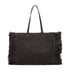 Borsa da mare nera effetto paglia Lora Ferres, Borse e accessori Donna, SKU b516000253, Immagine 0