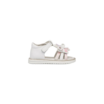 Sandali primi passi bambina bianchi con dettagli glitter Le Scarpe di Alice, Scarpe Primi passi, SKU k281000241, Immagine 0