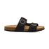 Sandali casual da uomo neri con fibbie in metallo Geox Ghita, Sandali Uomo, SKU m141000734, Immagine 0