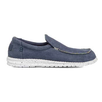 Mocassini slip-on blu jeans da uomo Riflessi Urbani, Mocassini Uomo, SKU m143000129, Immagine 0