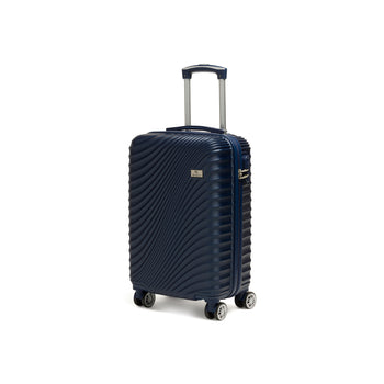 Trolley bagaglio a mano blu navy in ABS Romeo Gigli, Valigie, SKU o912000391, Immagine 0