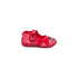 Pantofole rosse da bambina con fiocco laterale e stampa Minnie, Scarpe Bambini, SKU p431000124, Immagine 0