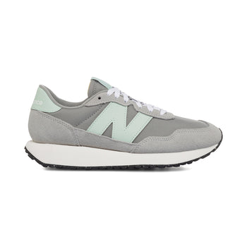 Scarpe da ginnastica grigie con dettagli azzurri da donna New Balance WS237CE, Brand, SKU s313000164, Immagine 0