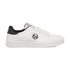 Sneakers da uomo bianche con dettagli blu Sergio Tacchini Gran Torino, Brand, SKU s324000411, Immagine 0