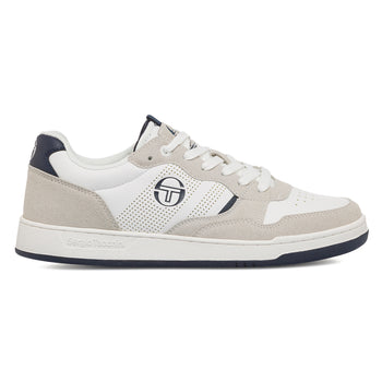 Sneakers da uomo bianche, blu e grigie Sergio Tacchini Pisa, Brand, SKU s324000417, Immagine 0