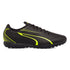 Scarpe da calcetto nere da uomo con dettagli gialli Puma Vitoria TT, Brand, SKU s326000137, Immagine 0