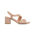 Sandali da donna nude con tacco a blocco 7 cm Lora Ferres, Donna, SKU w042001089, Immagine 0