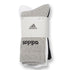 Pacco da 3 calzini neri,bianchi e grigi da uomo adidas Thin Linear-Cut, Brand, SKU z861000171, Immagine 0
