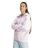Felpa con cappuccio rosa da donna con zip e tasche adidas Essentials 3-Stripes, Abbigliamento Sport, SKU a711000132, Immagine 0