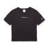 T-shirt nera da donna con logo Champion, Abbigliamento Sport, SKU a712000186, Immagine 0