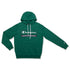 Felpa con cappuccio verde da uomo con logo sul petto Champion, Abbigliamento Sport, SKU a721000167, Immagine 0