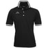 Polo nera da uomo con logo ricamato Kappa Maltax 5 MSS, Abbigliamento Sport, SKU a721500022, Immagine 0