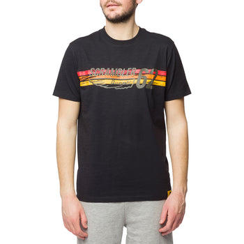 T-shirt nera da uomo con logo sul petto Scrambler Ducati Heritage 62, Abbigliamento Sport, SKU a722000302, Immagine 0