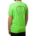 T-shirt verde da uomo con logo nero sulla schiena Tonino Lamborghini, Abbigliamento Sport, SKU a722000450, Immagine 0