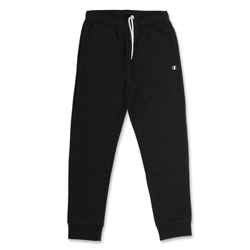 Pantaloni sportivi neri da uomo con logo bianco Champion, Abbigliamento Sport, SKU a723000108, Immagine 0