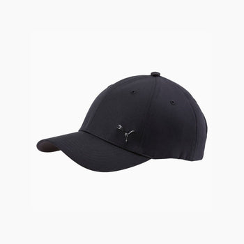 Cappellino nero con logo metallico Puma Metal Cat, Brand, SKU a732000199, Immagine 0