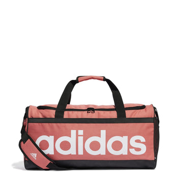 Borsone sportivo rosa da palestra adidas Essentials Linear Medium, Brand, SKU a741000076, Immagine 0