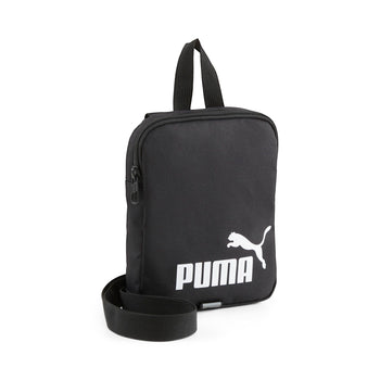 Borsello nero con logo bianco Puma Phase, Brand, SKU a742000044, Immagine 0