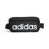Marsupio nero con logo bianco adidas Linear, Brand, SKU a742500048, Immagine 0