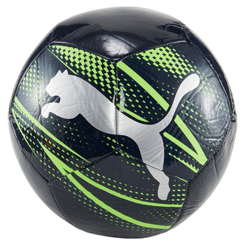 Pallone da calcio nero e giallo con logo grigio Puma Attacanto, Brand, SKU a743500133, Immagine 0
