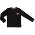 Maglia a maniche lunghe nera da bambino Ducati Agar K, Abbigliamento Sport, SKU a761000033, Immagine 0