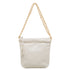 Borsa a spalla bianca off-white trapuntata da donna con manico a catena Swish Jeans Matilda, Borse e accessori Donna, SKU b511001771, Immagine 0