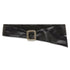 Cintura elastica nera da donna con maxi-fibbia Swish Jeans, Borse e accessori Donna, SKU b531000111, Immagine 0