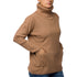 Pullover a collo alto marrone da donna con taschini Swish Jeans, Abbigliamento Donna, SKU c811000134, Immagine 0