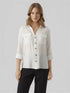Camicia bianca da donna con tasche Vero Moda, Abbigliamento Donna, SKU c812500014, Immagine 0