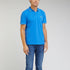 Polo azzurra da uomo con bordino a contrasto Lee, Abbigliamento Uomo, SKU c821500095, Immagine 0