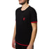 Maglia da pigiama nera da uomo con logo Milan, Articoli NON in sconto, SKU c822000229, Immagine 0