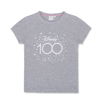 T-shirt grigia da bambina con stampa Disney, Abbigliamento Sport, SKU c866000008, Immagine 0