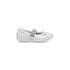 Ballerine color bianco perlato con strass e glitter sul fiocchetto Le scarpe di Alice, Scarpe Bambini, SKU k223000003, Immagine 0