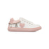 Sneakers bianche e rosa da ragazza con catenina 10 Baci, Scarpe Bambini, SKU k232000535, Immagine 0