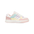 Sneakers bianche e rosa da ragazza con dettagli multicolore 10 Baci, Scarpe Bambini, SKU k232000547, Immagine 0