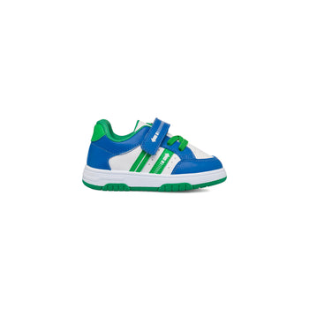 Sneakers primi passi bianche, verdi e blu da bambino Birilli&Monelli, Scarpe Primi passi, SKU k243000089, Immagine 0